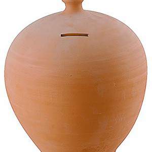 Terracotta piggy bank