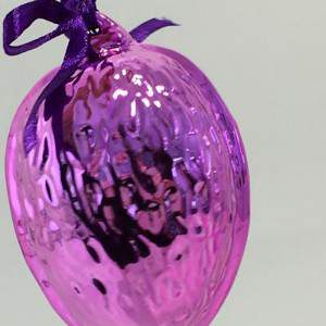 purple satin ribbon for hanging walnut pink metallic