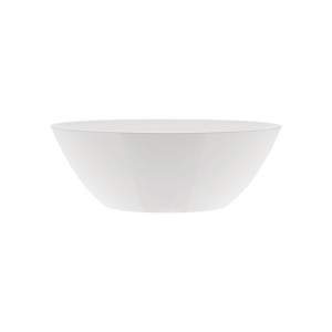 BRUSSELS DIAMOND OVAL 20CM WHITE