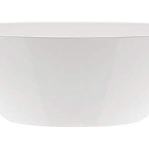 BRUSELAS DIAMANTE OVAL 20CM BLANCO