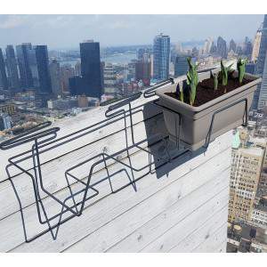 Bloom, patented adjustable balcony