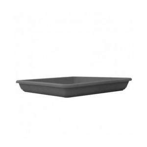 Square saucer 55cm anthrtacite