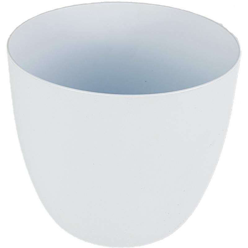 Milano flower pot cover diameter 15 cm white Milano flower pot cover diameter 15 cm white
