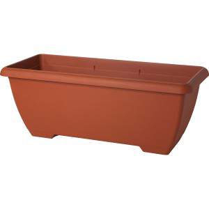 MIDI Balconette 28 cm Terracotta with saucer