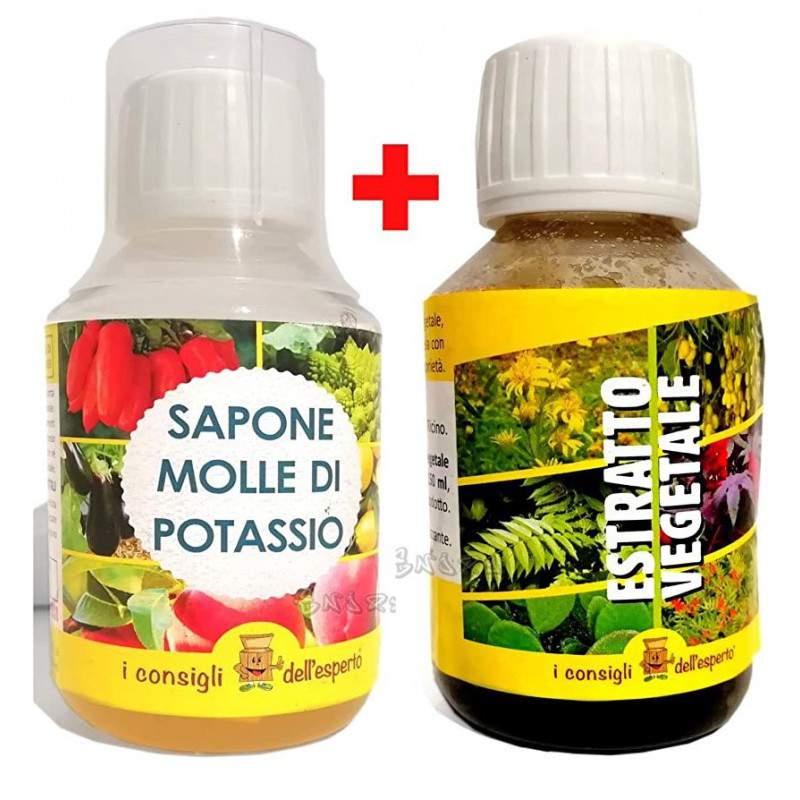 Sapone molle di potassio + estratto vegetale Sapone molle di potassio + estratto vegetale