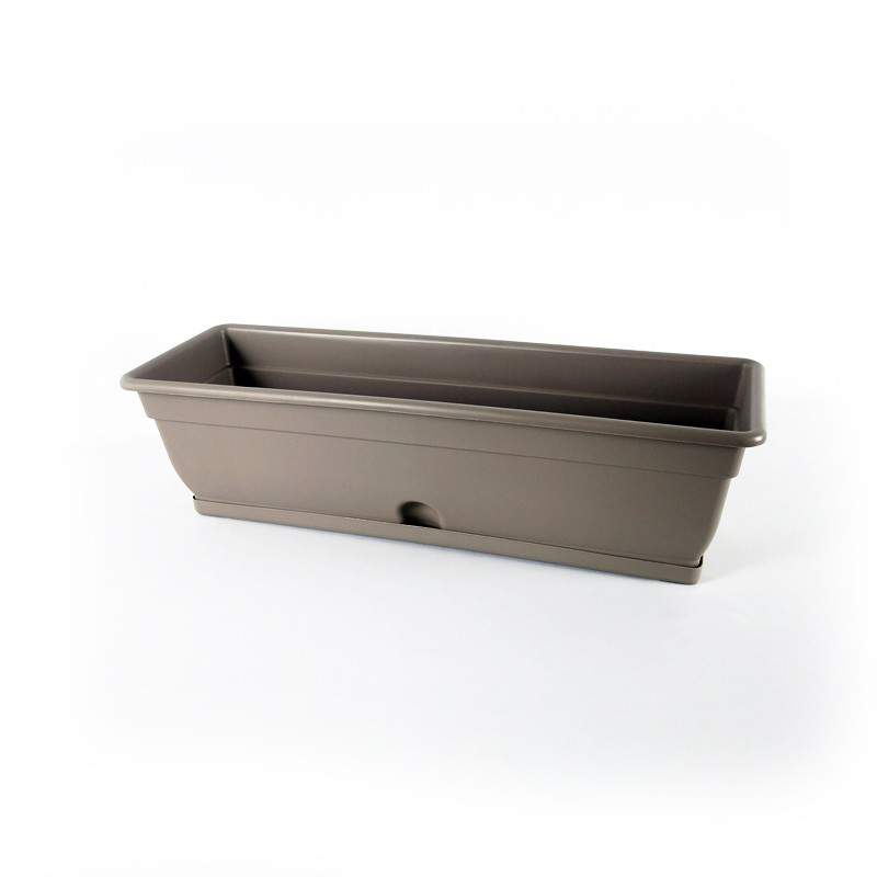 Leonardo Flowerbox 60cm with saucer