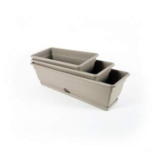 Leonardo Flowerbox 40cm with saucer