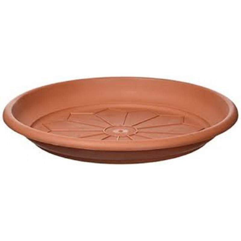 Saucer Naxos Terracotta color 22cm Saucer Naxos Terracotta color 22cm