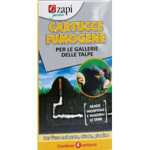 ZAPI CARTUCCE FUMOGENE TALPE 4pz