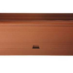 Windows flowerpot Erba 52cm terracotta detail