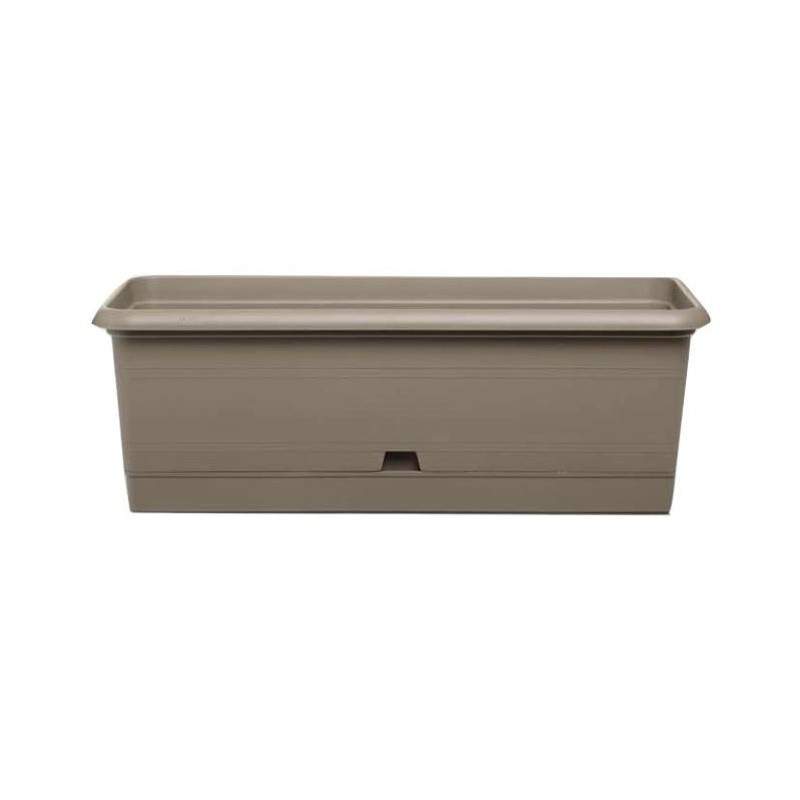 Windows flowerpot Erba 52cm light grey