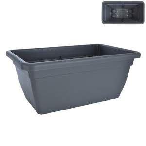 Rectangular planter Anthea 60cm athracite