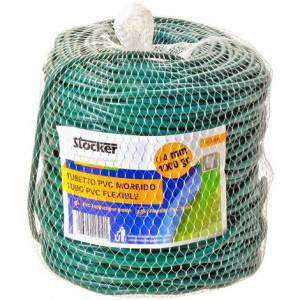 Soft yarn in pvc plastic tube
