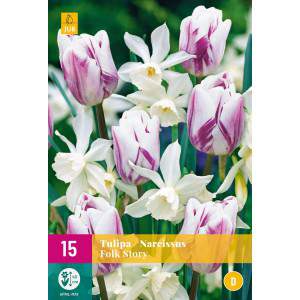 Tulpenbollen en Narcissus Folk Story mix
