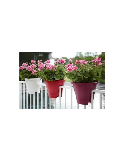 Corsica bloemenbrug 30cm vintage blauw