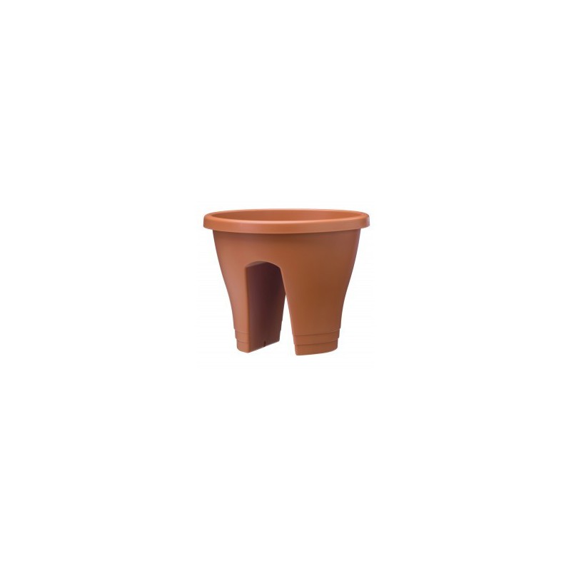 Corsica flower bridge 30cm terracotta