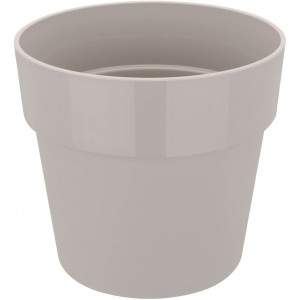 Elho B.for Original Round Mini Flower Pot, Warm Grey, 11 cm