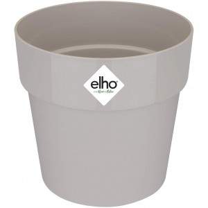 Elho B.for Original Round Mini Flower Pot, Warm Grey, 11 cm