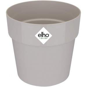 Elho B.for Original Round Mini Flower Pot, Warm Grey, 11 cm