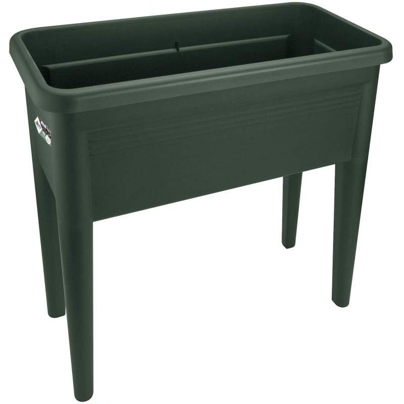 Elho Green Basics Grow Table Super Xxl - Planter - Leaf Green - Outdoor - L 76.7 x W 58.1 x H 73.1 cm Elho Green Basics Grow Table Super Xxl - Planter - Leaf Green - Outdoor - L 76.7 x W 58.1 x H 73.1 cm