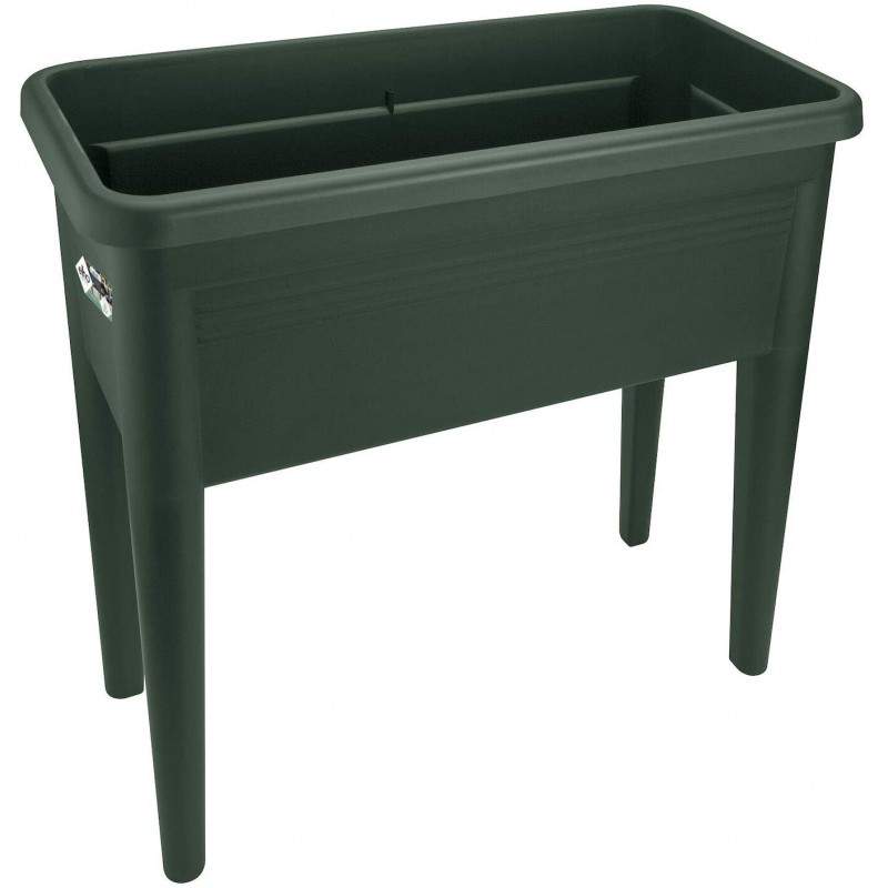 Elho Green Basics Grow Table Super Xxl - Planter - Leaf Green - Outdoor - L 76.7 x W 58.1 x H 73.1 cm