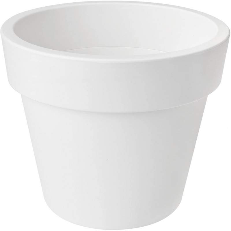 Elho Flower Pot Green Basics top Planter 23cm in Active Black, 23x23x19 cm Elho Flower Pot Green Basics top Planter 23cm in Active Black, 23x23x19 cm