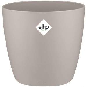 Elho Brussels Round 16 - Flowerpot - White - Indoor - Ø 15.9 x H 14.6 cm