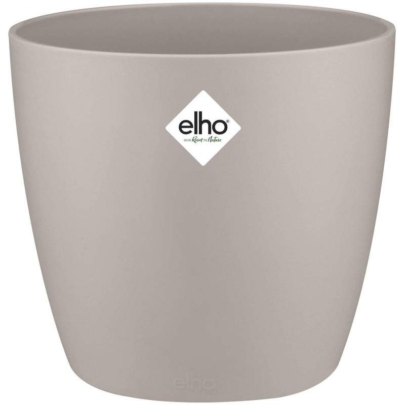 Elho Brussels Round 16 - Flowerpot - White - Indoor - Ø 15.9 x H 14.6 cm