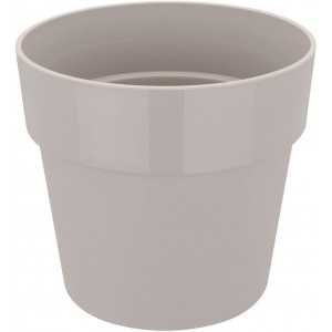 Elho B.for Original Round Mini Flower Pot, Warm Grey, 11 cm