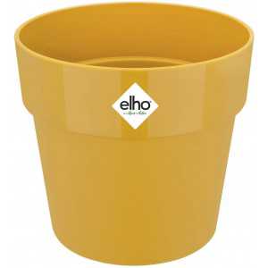 Elho B.for Original Round Mini Flower Pot, Warm Grey, 11 cm