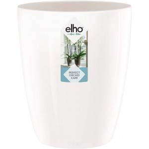 Elho Brussels Diamond Orchid High 12,5 - Pot de fleurs - Rose pâle - Intérieur - Ø 12,7 x H 15,2 cm