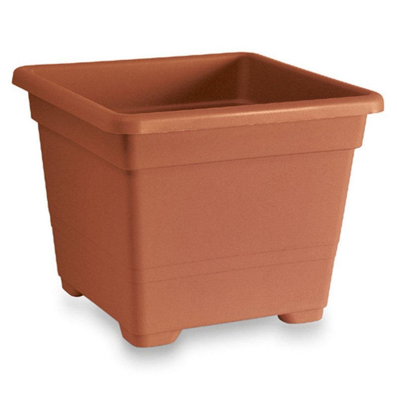 Vaso Quadato cm 45 Terracotta