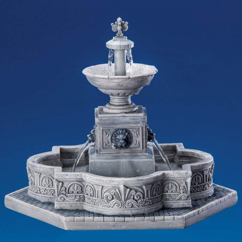 Lemax - Plaza-Fountain...