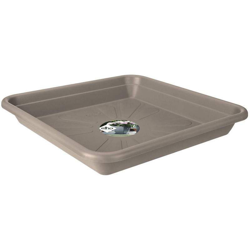 Elho Universele Schotel Vierkant 20 - Schotel - Antraciet - Binnenbuiten Accessoires - Ø 20 x H 3 - Created with nature in mind Elho Universele Schotel Vierkant 20 - Schotel - Antraciet - Binnenbuiten Accessoires - Ø 20 x H 3 - Created with nature in mind