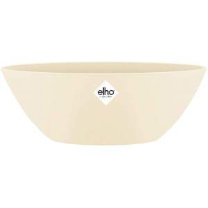 Jarrón Elho Brussels Oval, Beige, 36 CM