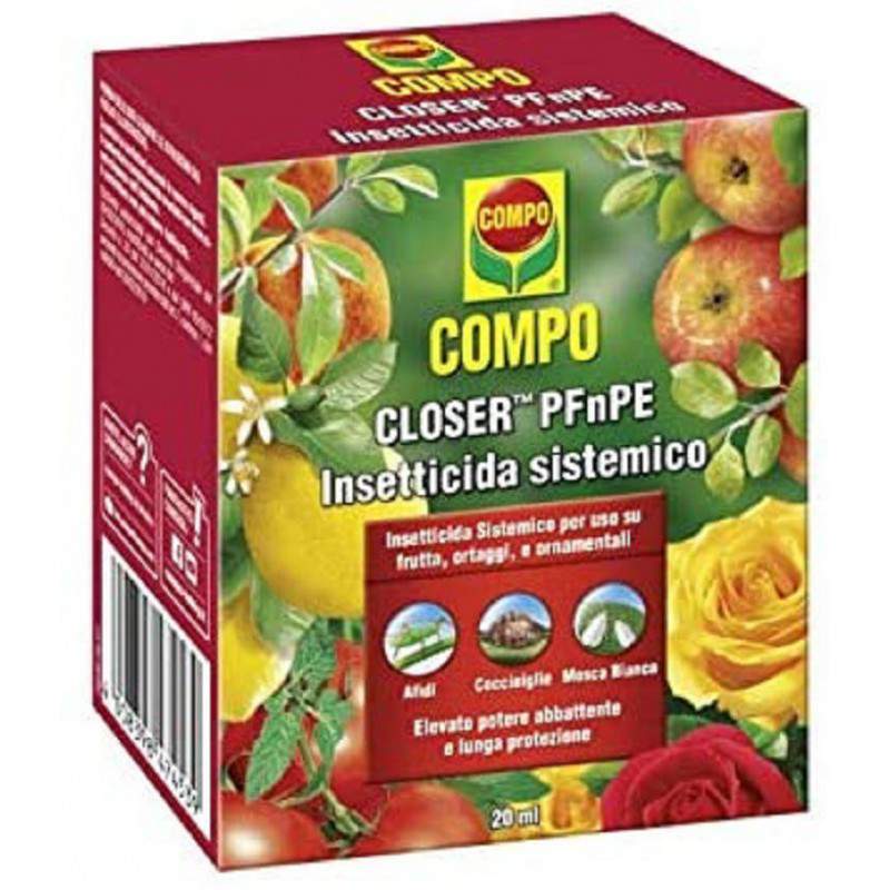 Compo Insetticida contro Afidi Cocciniglie Mosca Bianca 20ml