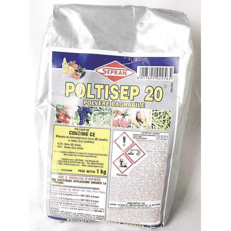 POLTISEP 1kg Polvere Bagnabile POLTISEP 1kg Polvere Bagnabile