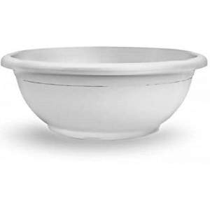 Naxos bowl with integrated anthracite saucer