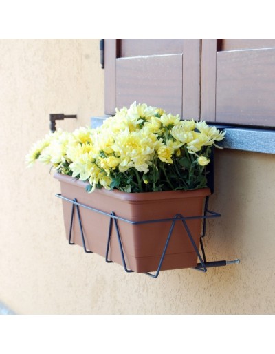 Blumentopf für Fenster 40cm, maximale Anpassungsfähigkeit an Fensterbänke