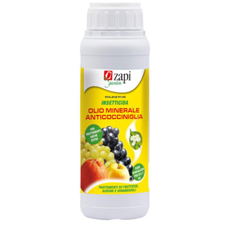 ZAPI Oleoter Olio Bianco Emulsionato 500 Ml Insetticida Anti Cocciniglia :  : Giardino e giardinaggio
