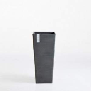 Tall Vase Ecopots Rotterdam - Dark Gray h 70cm