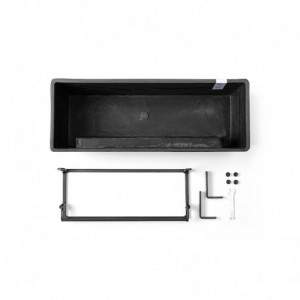 Ecopots Hangend Brugge 55 Donkergrijs