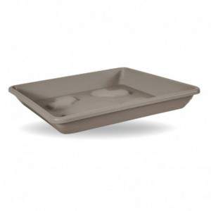 Sottovaso quadrato 25cm -...