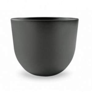 Vase Eggy ø 35 cm. Anthracite