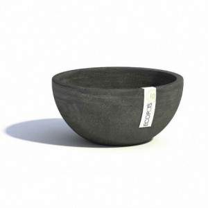 Vaso Ecopots Brussels 30 cm. - Grigio Scuro