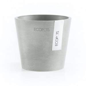 Ecopots Amsterdam Mini 10.5 Vaas - Lichtgrijs