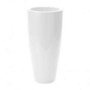 Talos vase 70 cm. White