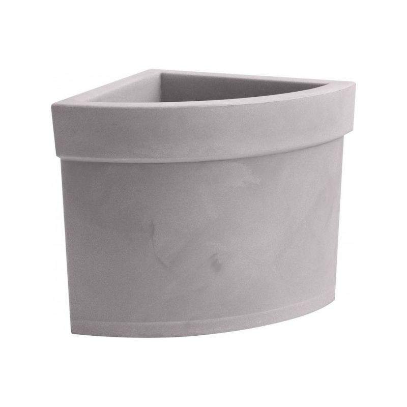 Angular Vase Themis 40 cm. Ash Angular Vase Themis 40 cm. Ash