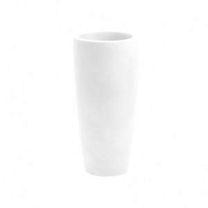 Vaso alto de estilo 70 cm. Branco