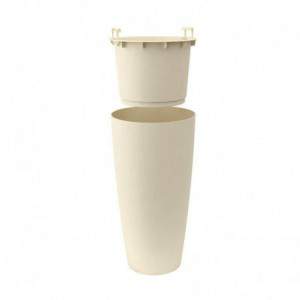 Tall Style Vase 70 cm. White